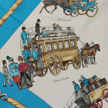 Hermes Foulard Omnibus & Voitures De P