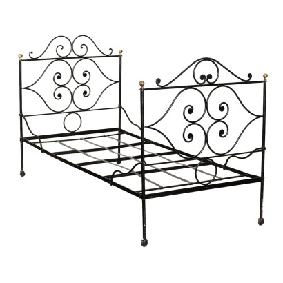 Cama Individual en Hierro Forjado