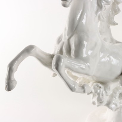 Horses in the Wild State Sculpture in P