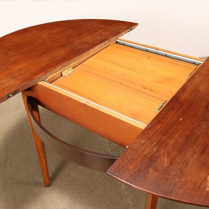 Mesa Extensible Redonda Años 50-60
