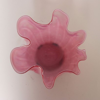 Vaso a Fazzoletto in Vetro di Murano