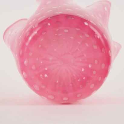 Vaso a Fazzoletto in Vetro di Murano