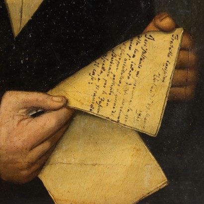 Gemalt mit Porträt eines Herrn 1841