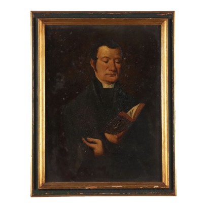 Pintado con Retrato de un Canon