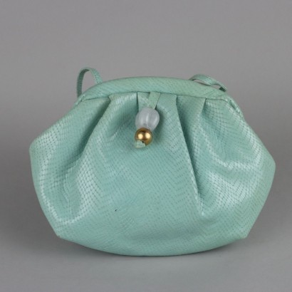 Bolso Maliparmi Vintage Verde Agua