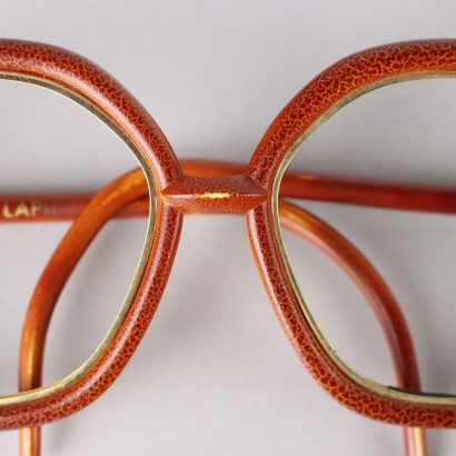 Lunettes Ted Lapidus marron et dorées