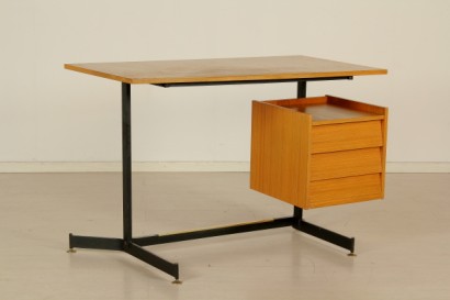 antigüedades modernas, muebles, mesa escritorio años 50 años 60, años 50, años 60, años 50, años 60, muebles moderno modernidad años 50, años 60, muebles modernos, Italia