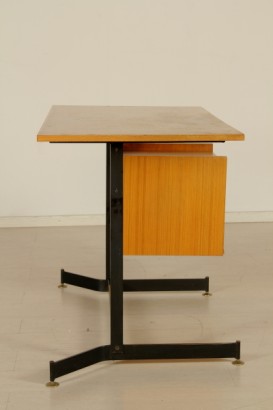 antigüedades modernas, muebles, mesa escritorio años 50 años 60, años 50, años 60, años 50, años 60, muebles moderno modernidad años 50, años 60, muebles modernos, Italia