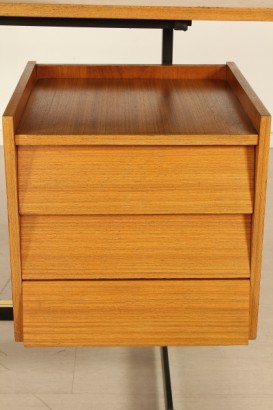 antigüedades modernas, muebles, mesa escritorio años 50 años 60, años 50, años 60, años 50, años 60, muebles moderno modernidad años 50, años 60, muebles modernos, Italia