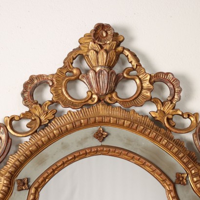 espejo de estilo rococó