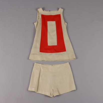Vintage Suit Ted Lapidus Shorts Size 10 Clothing