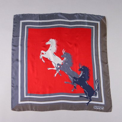 Bufanda Ferrari Vintage Rojo