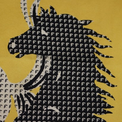 Ferrari Yellow Vintage Foulard