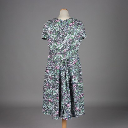 Vestido Floral Vintage Años 50