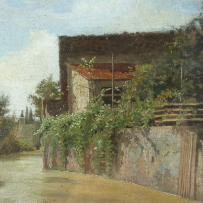 Pintura de Filippo Palizzi, Paisaje con arroyo, Filippo Palizzi, Filippo Palizzi, Filippo Palizzi, Filippo Palizzi