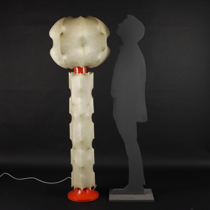 Lámpara de pie Cocoon de los años 70