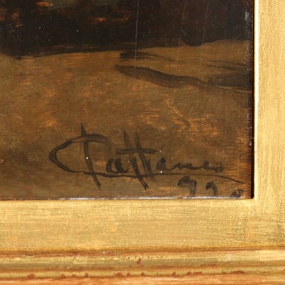 Peinture d'Achille Cattaneo ,Intérieur de l'église de San Marco in ,Achille Cattaneo,Achille Cattaneo,Achille Cattaneo,Achille Cattaneo,Achille Cattaneo