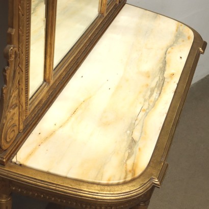 Consolle con Alzata in Stile Neoclassico