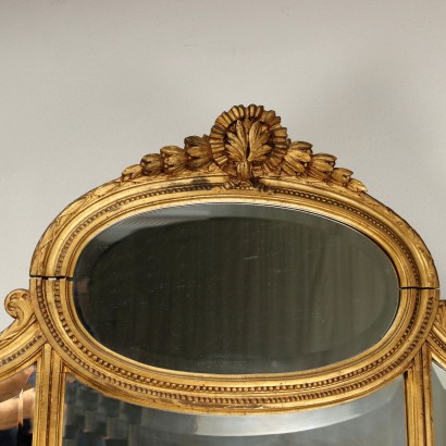 Consolle con Alzata in Stile Neoclassico