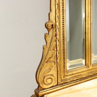 Consolle con Alzata in Stile Neoclassico