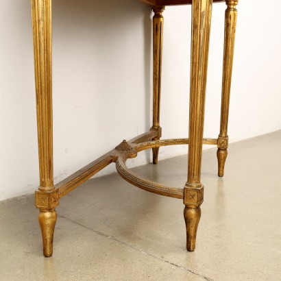 Consolle con Alzata in Stile Neoclassico