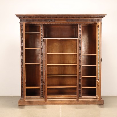 Armoire, Bibliothèque de style Néo-Renaissance