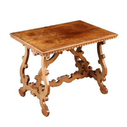 Modèle de Table en Style Baroque Ancien Italie Fin du XIXe Siècle