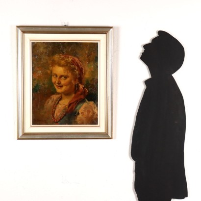 Peinture de Giovanni Madonini, Visage d'un jeune roturier, Giovanni Madonini, Giovanni Madonini, Giovanni Madonini, Giovanni Madonini