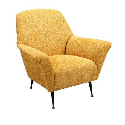 Fauteuil des Années 50-60 Rembourrage Tissu Modernisme Fauteuils