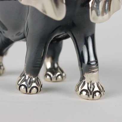 Elefante en Plata Manufactura de Arezz