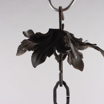 Candelabro de hierro forjado
