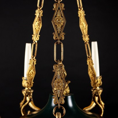 Coppia di Lampadari Stile Impero