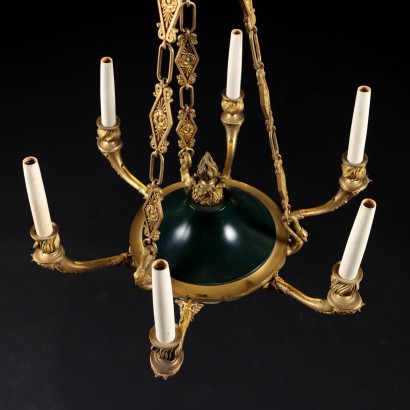 Coppia di Lampadari Stile Impero