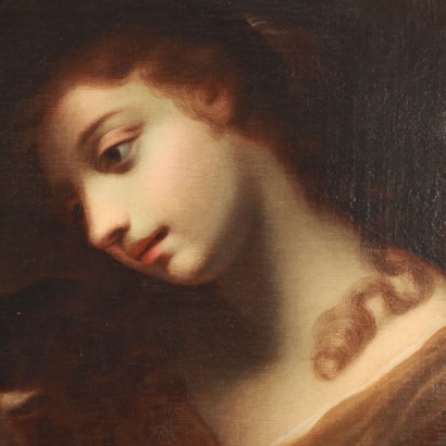 Painting depicting Saint Agnes