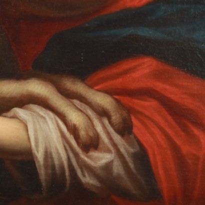 Painting depicting Saint Agnes