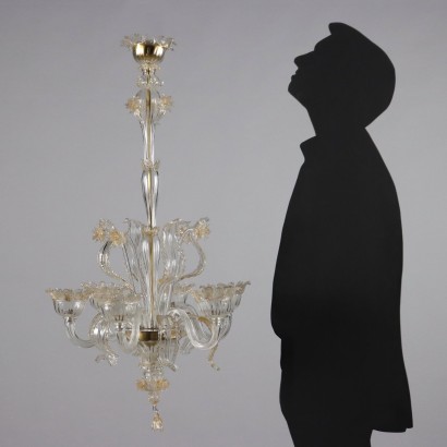 Murano glass chandelier