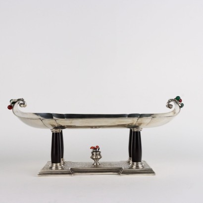 Centro de Mesa en Plata