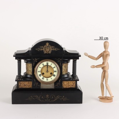 Orologio da Appoggio in Marmo Nero