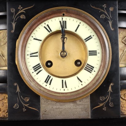 Orologio da Appoggio in Marmo Nero