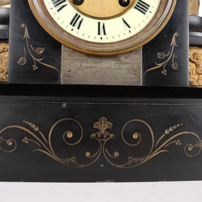 Orologio da Appoggio in Marmo Nero