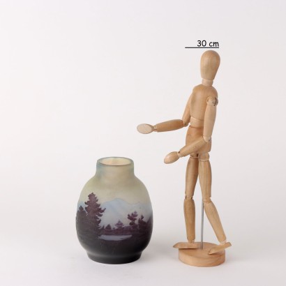 Vase de style Gallé