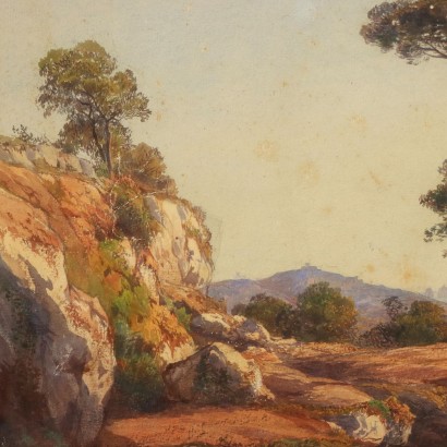 Aquarelle de Salomon Corrodi, aperçu côtier, Salomon Corrodi, Salomon Corrodi, Salomon Corrodi, Salomon Corrodi, Salomon Corrodi, Salomon Corrodi, Salomon Corrodi