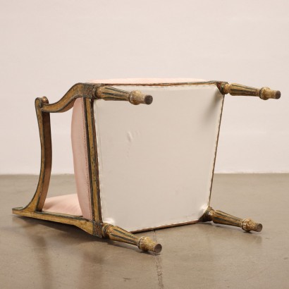 Pareja de Sillones Neoclásicos Lacados
