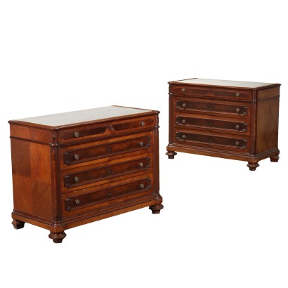 Pareja de cajoneras Umbertini