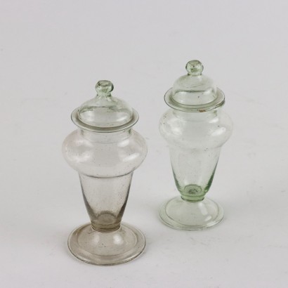 Gruppo di Albarelli in Vetro di Murano