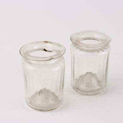 Groupe d'Albarelli en verre de Murano