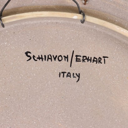 Piatto da Parata Erhart Elio Schiavon