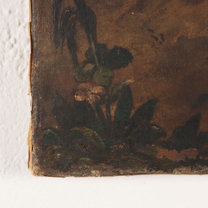 Peinture La Pietà avec deux anges