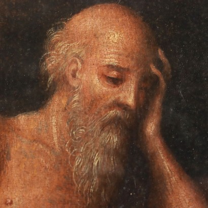 Dipinto con San Girolamo Penitente