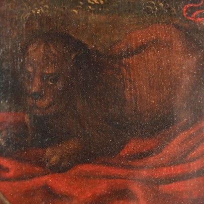 Dipinto con San Girolamo Penitente